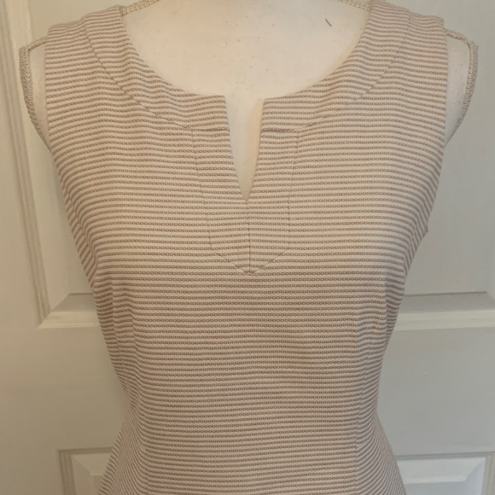 Talbots striped dress